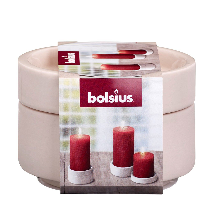 Bolsius Kerzenhalter rosa