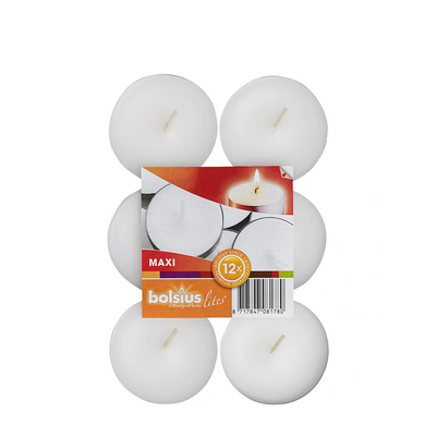 Imp Bolsius Maxi Teelichter Lites 8 Stunden 12 Stück