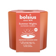 Bolsius Outdoor Glas Sommernächte Terrakotta 62 106mm