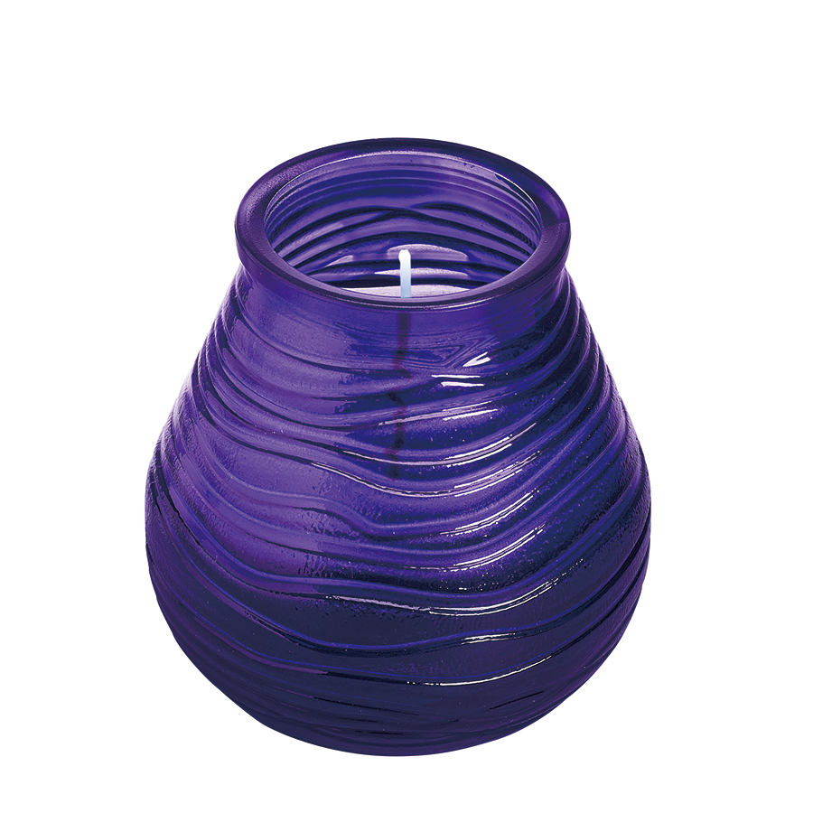 Bolsius Außenterrasse hellviolett 94 91 mm