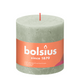 Bolsius rustikale Stumpenkerze Nebelgrün 100 100mm