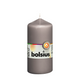 Bolsius Bolsius Stollen Kerzen 10 Stcs 120x58 mm warmes Grau