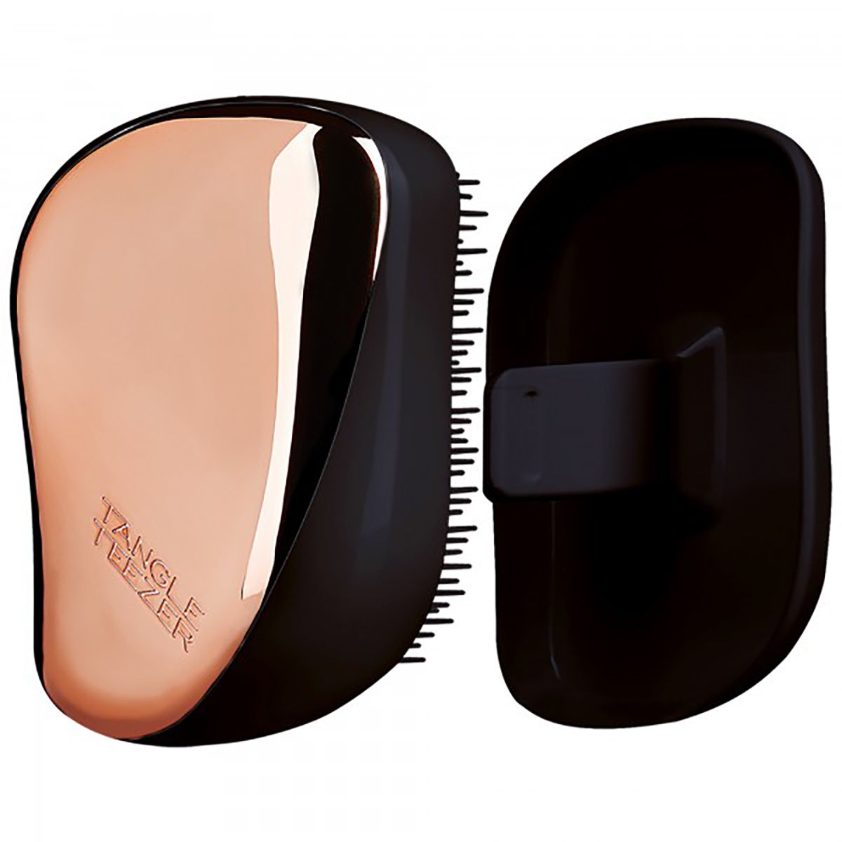 Tangle Teezer Throna Teezer kompakte Haarbürste Roségold Schwarz schwarz