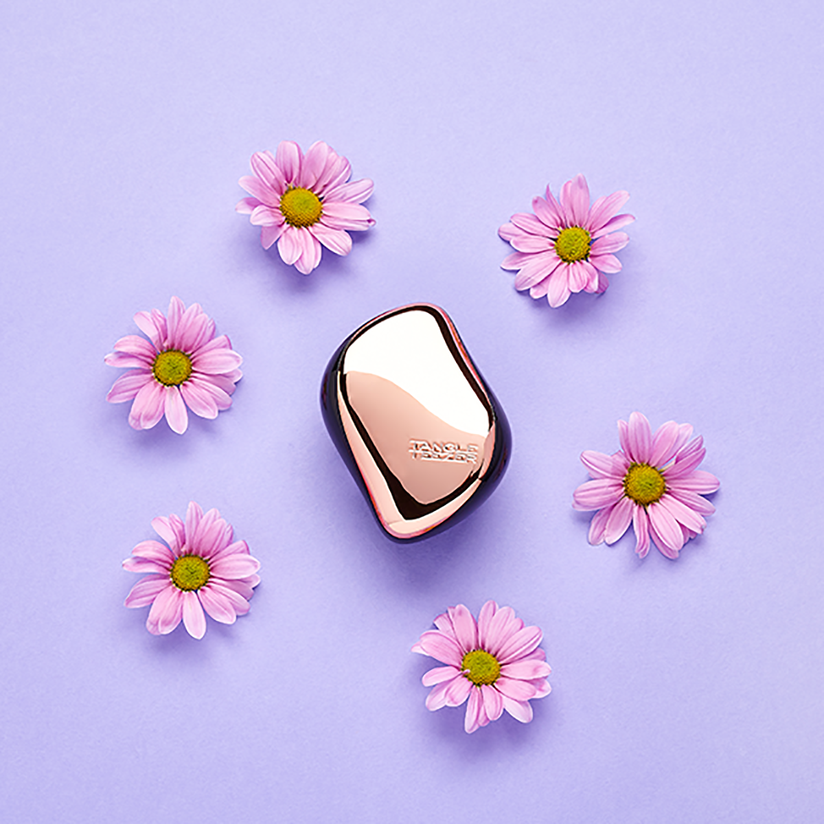 Tangle Teezer Throna Teezer kompakte Haarbürste Roségold Schwarz schwarz