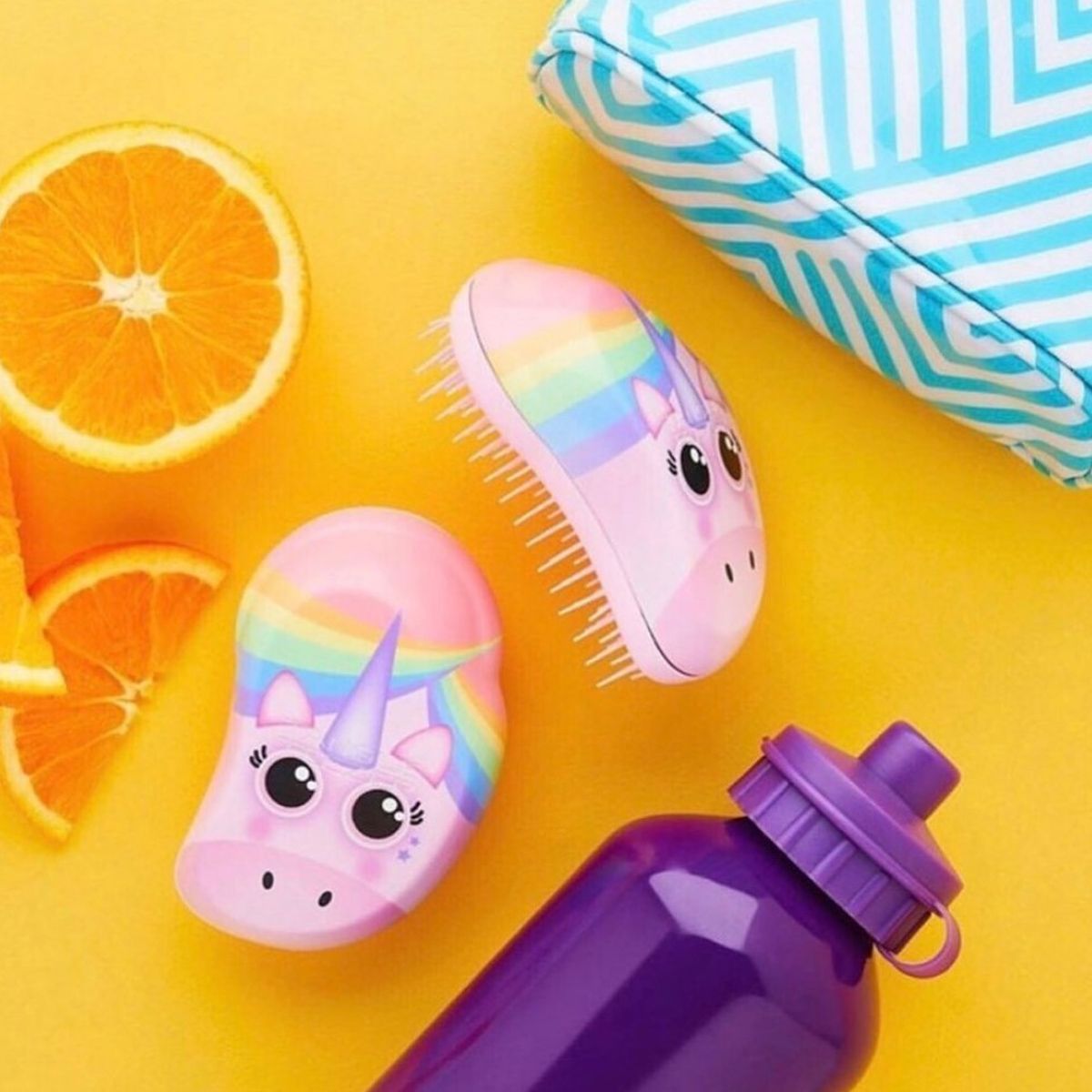 Tangle Teezer Tangle Teezer Original Mini Pink Regenbogen Einhorn