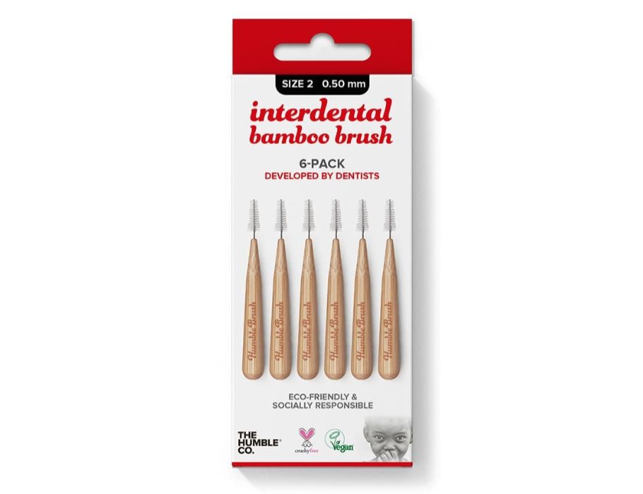 Der Humble Co. Interdental Pinsel 6 St rot 0,50 mm