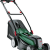 Bosch grüner Akku-Rasenmäher universalrotak | 2x18v-37-550 | 2 x 18 V Li-Ion 4,0 Ah Akkus + AL 1830 CV Ladegerät – 06008b9e00