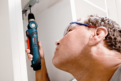 Bosch Blue GWB 12V-10 Solo-Winkelbohrmaschine | ohne Akkus und Ladegerät - 0601390905