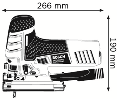 Bosch Blue GST 150 CE Stichsäge | 780 W – 0601512000