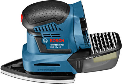 Bosch Blue GSS 18V-10 professionelles Akku-Schleifgerät | ohne Batterien und Ladegerät - 06019d0200