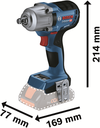 Bosch Akku-Schlagschrauber GDS18V-450 HC nackt