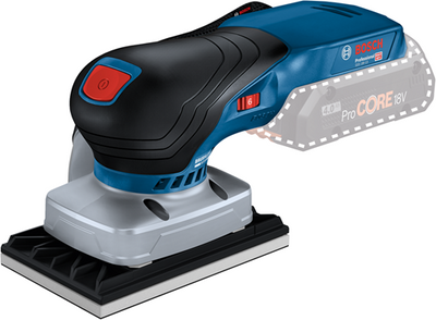 Bosch blau gss 18v-13 | Akku-Exzenterschleifer | 18v | ohne Akkus und Ladegerät | inkl. Zubehör | in L-Boxx - 06019l0101