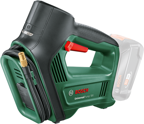 Bosch grüne Universalpumpe 18V | Batterie-Luftpumpe | exkl. Akku und Ladegerät - 0603947100