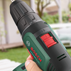 Bosch grüner Universalbohrschrauber 18V | Akku-Bohrschrauber | 2 x 1,5 Ah Akku + Ladegerät | inkl. Zubehör + Systembox - 06039d4003