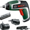 Bosch grüner Akkuschrauber Ixo 7 | 3,6 V | 2,0 ah | 5,5 nm | inkl. 2 Adapter + 10-teiliges Bit-Set | in Aufbewahrungsbox 06039e0001