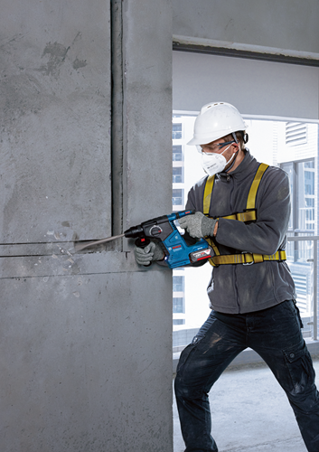 Bosch Blue GBH 18V-24C professioneller Akku-Bohrhammer | sds-plus | ohne Akku und Ladegerät - 0611923000