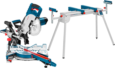 Bosch Blue GCM 8 SJL Kappsäge | 216 mm 1600 W | + Fahrgestell GTA 2600 - 0615990fv8