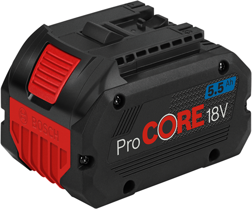 Bosch blaues 18V-Starterset mit 2 Batterien | 1x procore18v 5,5ah + 1x procore18v 4,0ah + Ladegerät gal 1880 CV - 1600a0214a