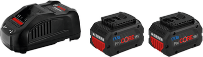 Bosch Akku-Starterset Procore 18V 5,5Ah Akkus + Ladegerät