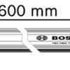 Bosch Zubehör FSN 1600 Linealführungsschienen Bosch 1600 mm - 1600z0000f