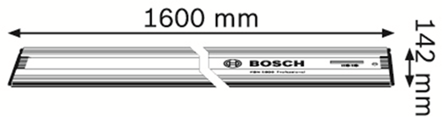 Bosch Zubehör FSN 1600 Linealführungsschienen Bosch 1600 mm - 1600z0000f