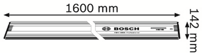 Bosch Zubehör FSN 1600 Linealführungsschienen Bosch 1600 mm - 1600z0000f