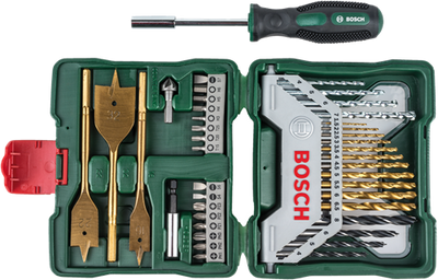 Bosch Zubehör X-Line 40-teilig - Titan Plus | Bohrer- und Schraubendreher-Bit-Set | 40 Stück - 2607017334