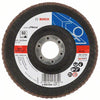 Bosch Zubehör 1 Fächerscheibe 125 x 551, Experte für Metall abgewinkelt, K60 - 2608606717