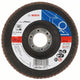 Bosch Zubehör 1 Fächerscheibe 125 x 551, Experte für Metall abgewinkelt, K60 - 2608606717