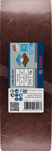 Bosch Zubehör 10 Reifen 75x533 x440, am besten für Holz+Farbe, K60 - 2608606081