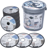 Bosch Zubehör 100x Trennscheibe Standard Metall 125x1x22,23 im Eimer - 2608626116 - afbeelding 1