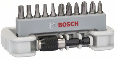 Bosch Zubehör 11-teiliges Schraubendreher-Bit-Set inklusive Bithalter – 2608522129