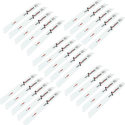 Bosch Zubehör 25x Säbelsägeblatt flexibel für Holz und Metall S1122HF - 2608657560