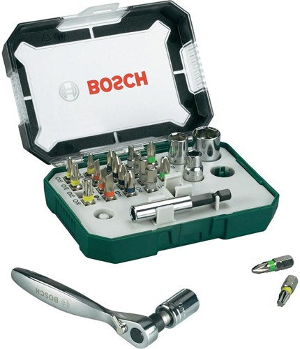 Grs Bosch Mini -Bit -Rasseln 26dlg festgelegt