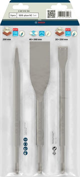 Bosch Zubehör 3-teiliges Profi-SDS-plus-Meißel-Set | 2607019159 - 2607019159 - afbeelding 2