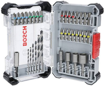 Bosch Zubehör 35-teiliges Set aus Bohrer und Schraubendreherbit gemischt für Metall (Display-Variante) – 2607017726