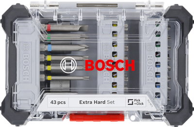 Bosch Zubehör 43-teiliger Bitsatz und Steckschlüssel – 2607017723