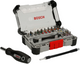Bosch Zubehör 43-teiliges Präzisions-Bit-Set + flexible Welle – 2607002837