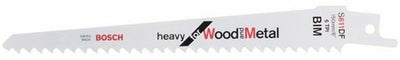 Bosch Zubehör 5x Säbelsägeblatt schwer für Holz und Metall S1111DF - 2608656261