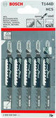 Bosch Stichsägeblatt T144D (5 Stück)