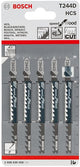 Bosch Stichsägeblatt T244D (5 Stück)