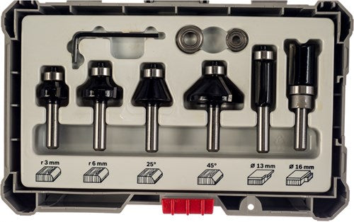 Bosch Lacefreesset 6-teilig, 8 mm