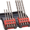 Bosch Zubehör 8-teiliges Hammerbohrer-Set SDS Plus-3 | Robuste Box – 2607019903