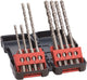 Bosch Zubehör 8-teiliges Hammerbohrer-Set SDS Plus-3 | Robuste Box – 2607019903