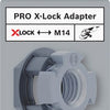 Bosch Zubehör Adapter X-Lock auf M14 – 2608000855