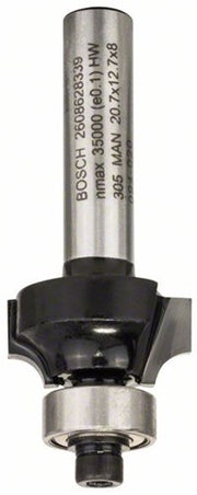 Bosch Zubehör Rundprofilfräser 8 mm, R1 4 mm, L 12,7 mm, G 53 mm 1. - 2608628339 - afbeelding 1
