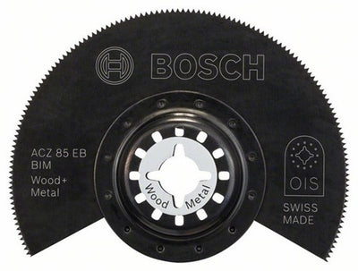 Bosch BIM -Segment Sägen Sie Klingenholz und Metall ACZ 85 EB