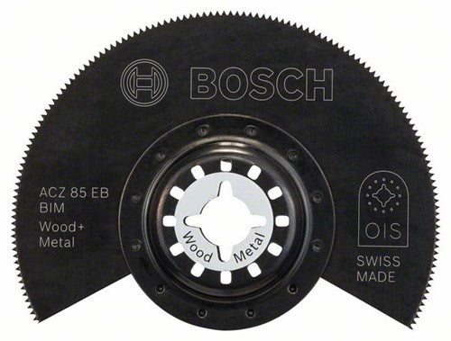 Bosch BIM -Segment Sägen Sie Klingenholz und Metall ACZ 85 EB