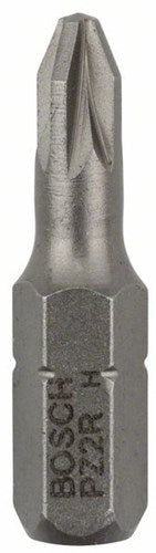 Bosch Zubehör Bit extra hart pz2r, 25 mm 25 Stück - 2607002517