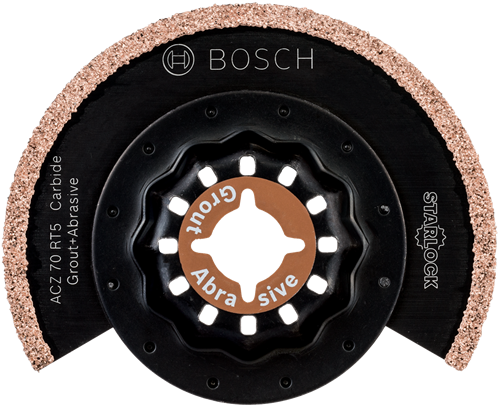 Bosch Zubehör Hartmetall-Riff-Segmentsägeblatt mit schmalem Schnitt Acz 70 RT5 | 65 mm – 2609256975